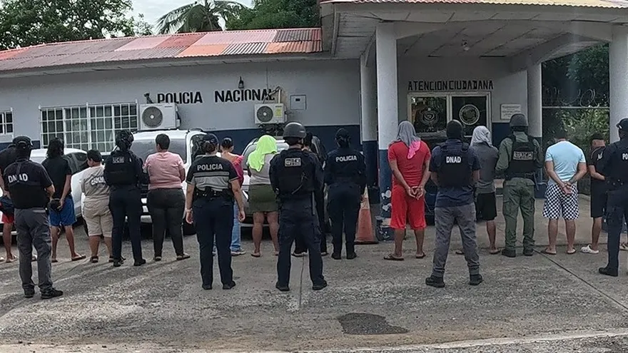 Drug Microtrafficking Ring Dismantled in Eastern Chiriquí; 16 Arrested