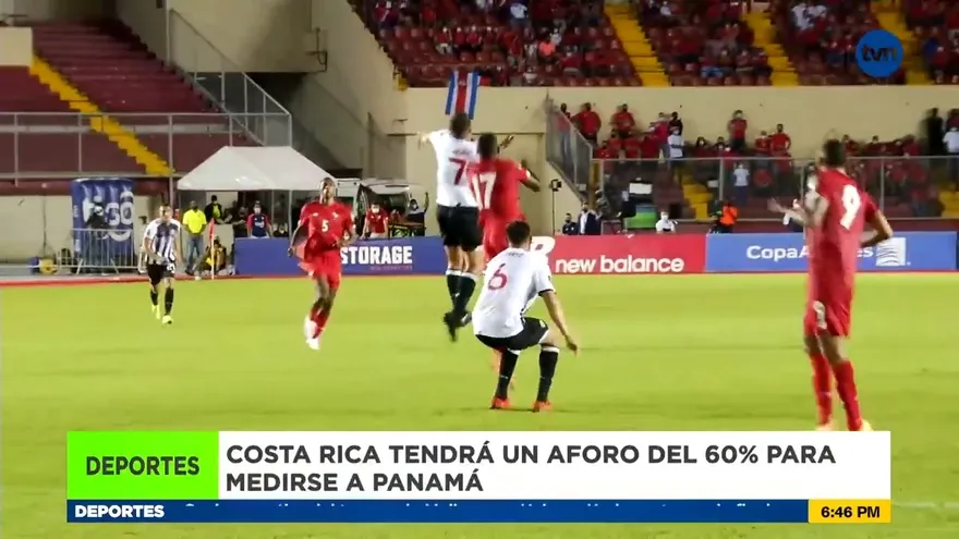 Costa Rica tendrá un aforo del 60% para medirse a Panamá