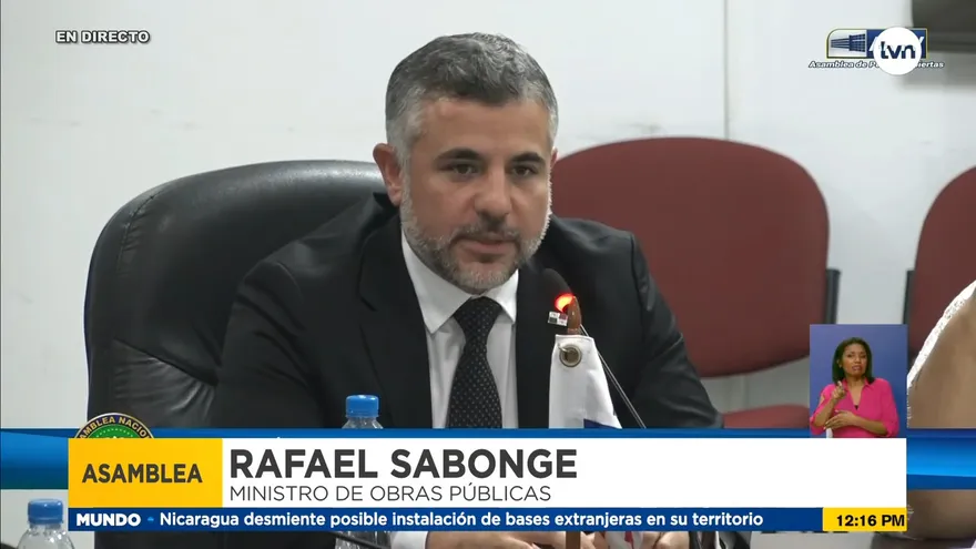 Sabonge se defiende de cuestionamientos de Robinson