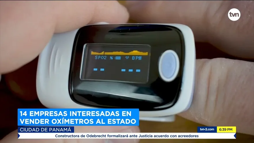 14 empresas interesadas en vender oxímetros al Estado