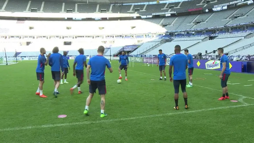 PSG en funcionamiento para la Final de la Copa de Francia