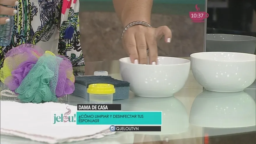 ¿Cómo limpiar y desinfectar tus esponjas?