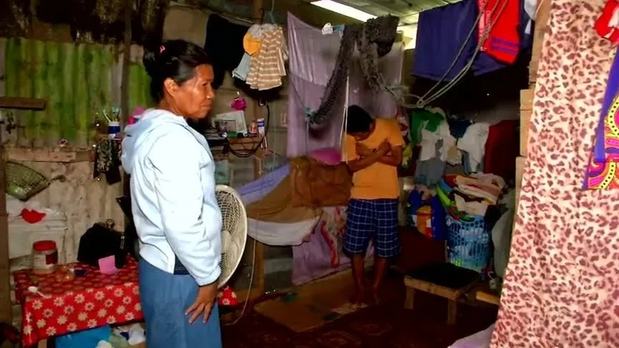 Familia emberá vive en la pobreza