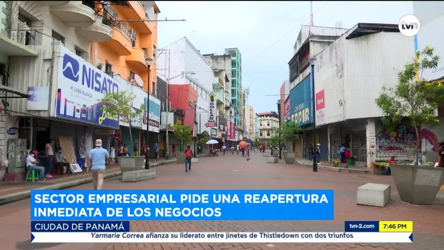 Empresarios piden apertura de negocios para proteger los empleos.