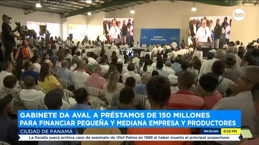 Gabinete da aval a préstamos de $150 millones