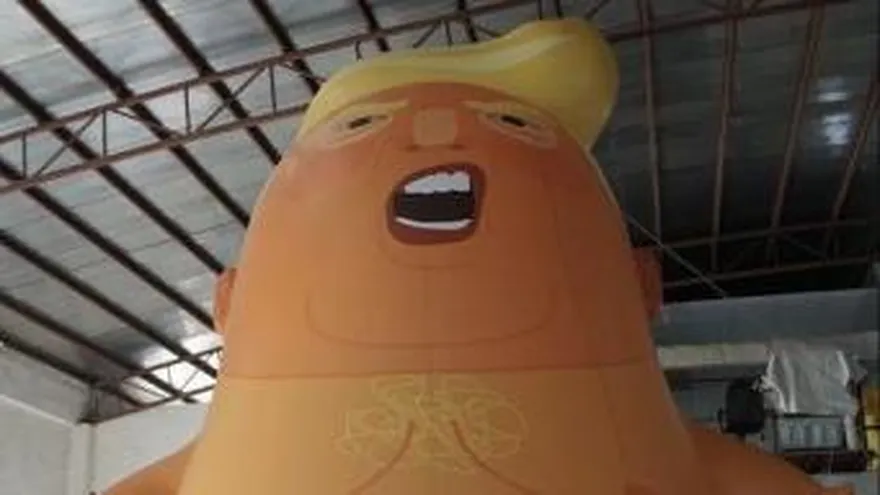 Un 'bebé Trump' gigante