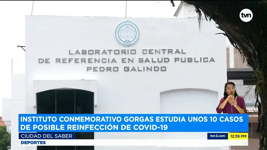 El Gorgas estudia 10 posibles casos de posible reinfección de COVID-19