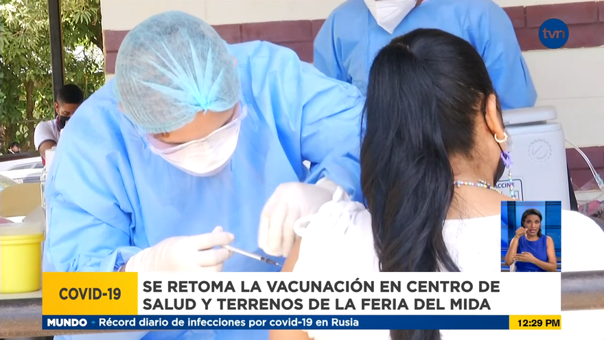 Por incremento de contagios cancelan vacunación en gimnasio de Coclé
