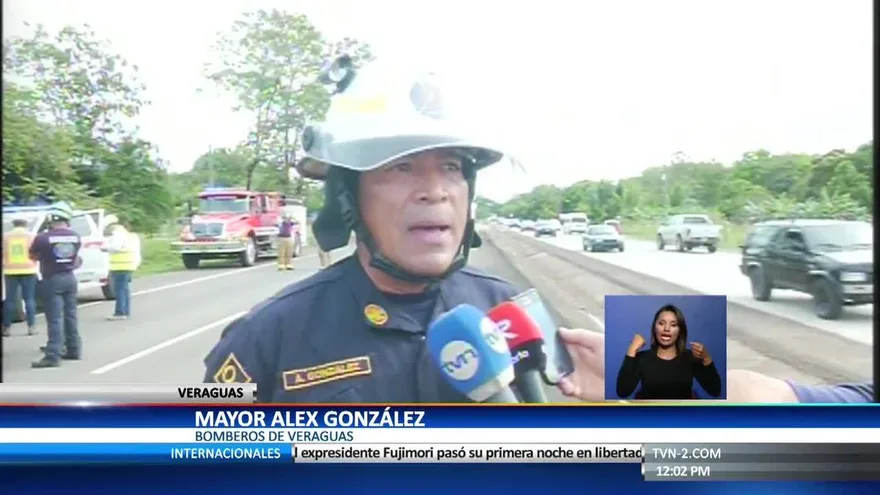 Autoridades atienden emergencia por fuga de químico en Veraguas