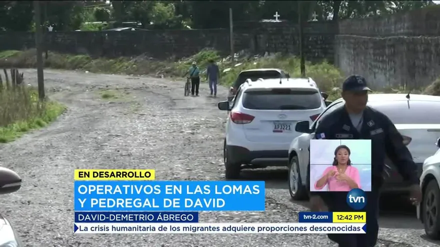 Realizan operativos en Chiriquí