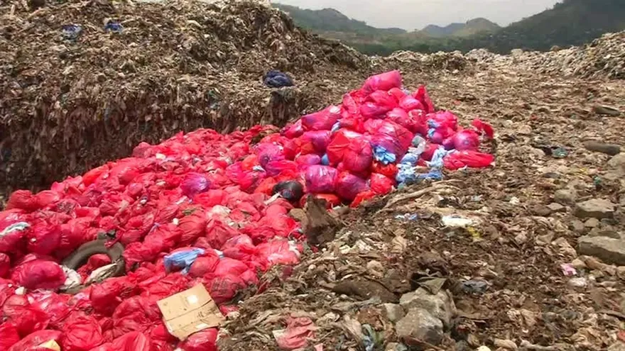 Denuncia por desechos hospitalarios en Cerro Patacón
