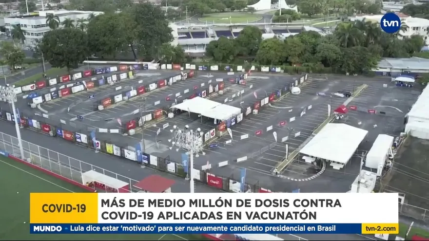 El fin de la vacunación contra Covid-19 en el estadio Rommel Fernández