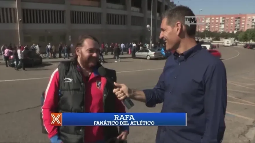 DXT: "Rafa" un fanático "Colchonero"