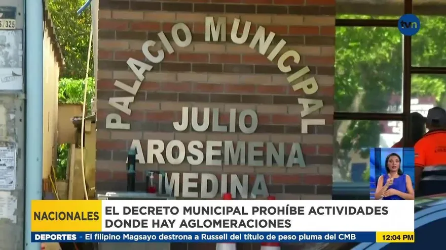 Entra en vigencia decreto municipal que prohíbe actividades en Los Santos