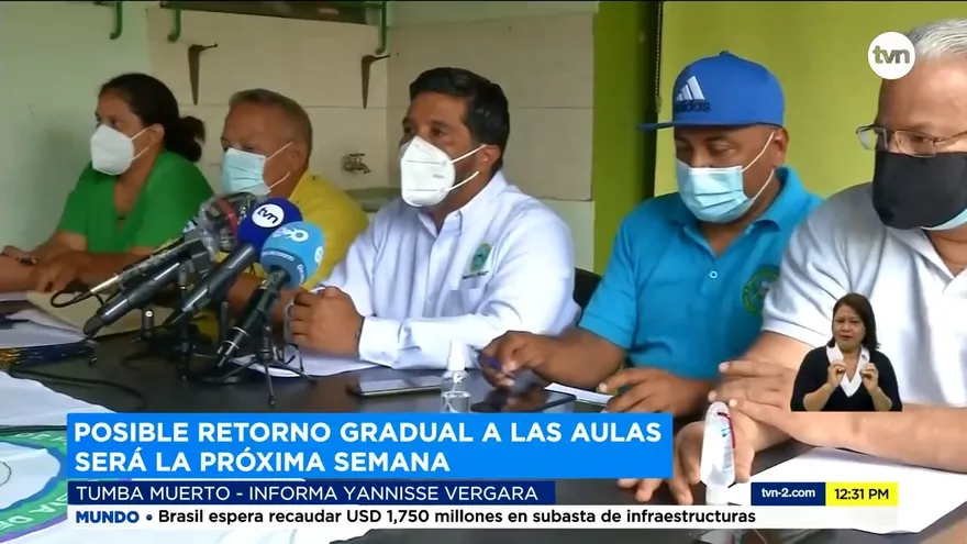 Dirigentes magisteriales anuncian varias actividades por retorno a clases semipresenciales