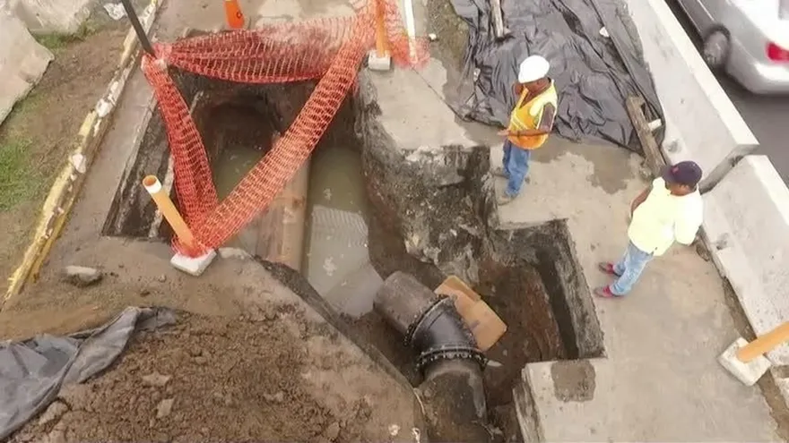 Interrumpen servicio de agua potable en Villa Lucre y áreas aledañas