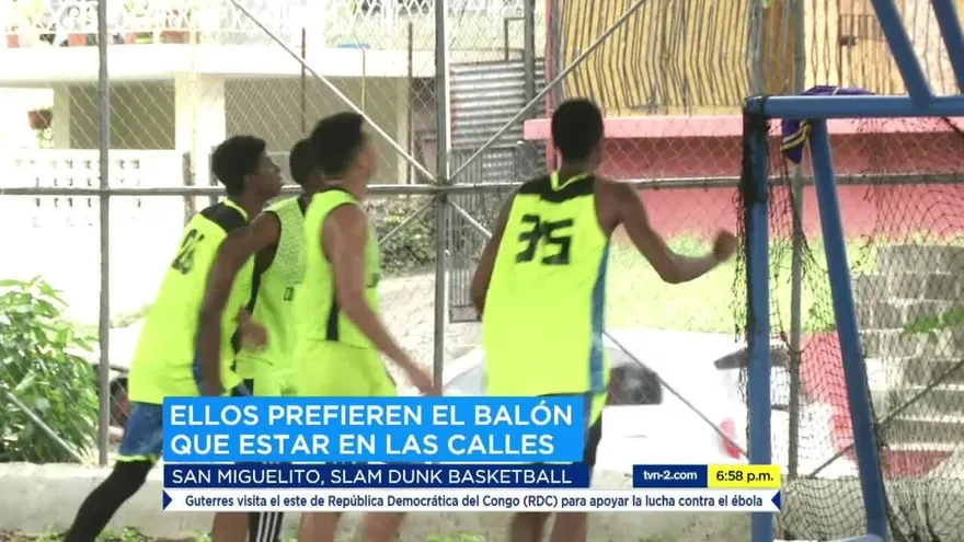 Realizan cuadrangular de baloncesto en San Miguelito