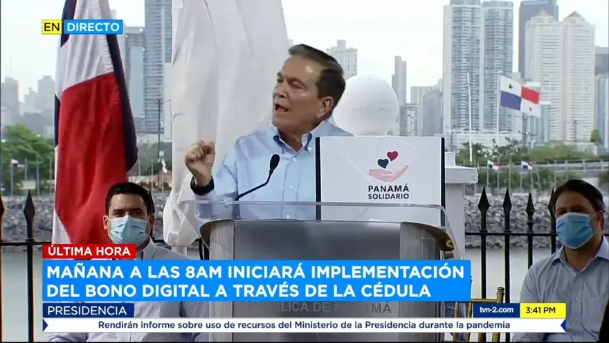 Cortizo, hizo un llamado a hacer compras de "urgencia con transparencia"