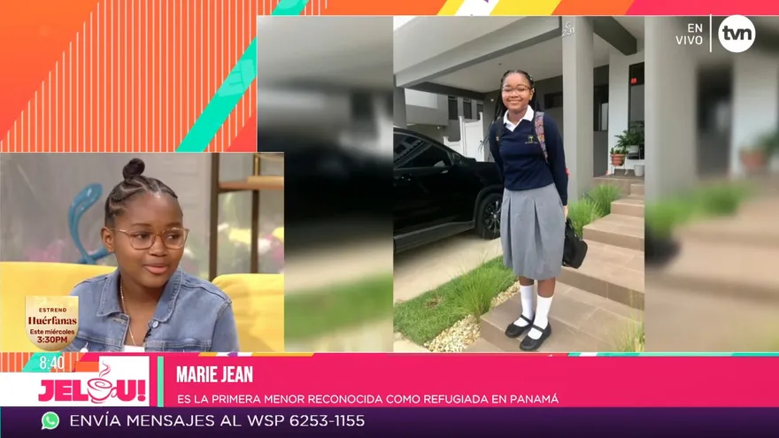 Historia Real: Marie Jean la primera niña con estado de refugiada