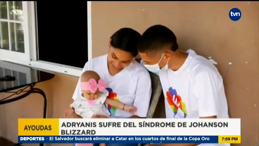 Adryanis, una niña panameña con una rara enfermedad necesita tu ayuda