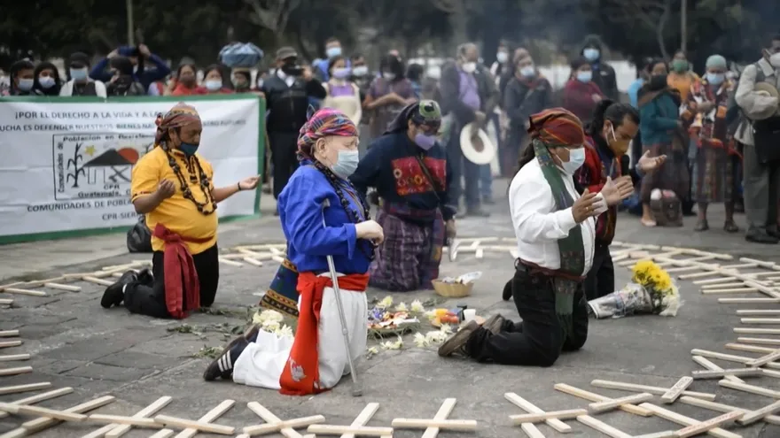 Piden justicia para víctimas de la guerra en Guatemala
