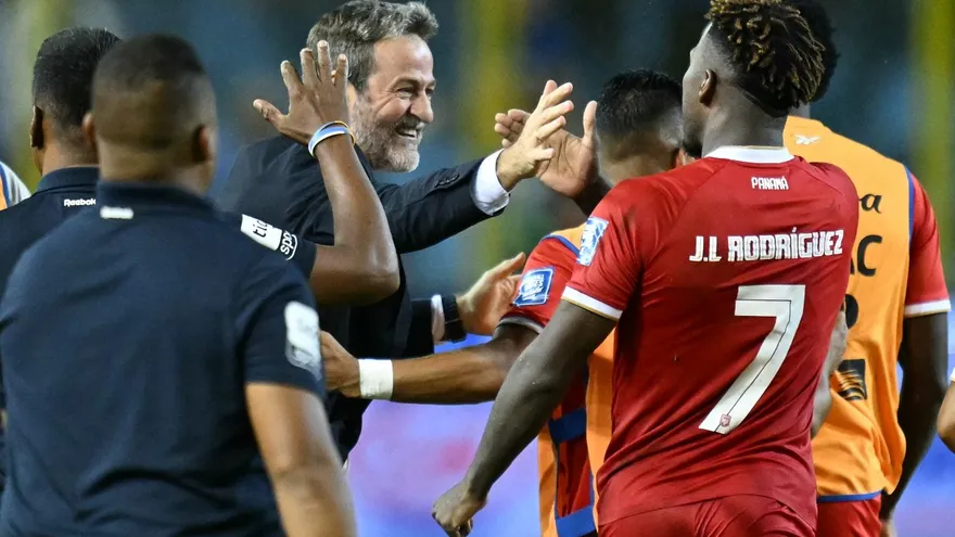 Thomas Christiansen con la selección de Panamá