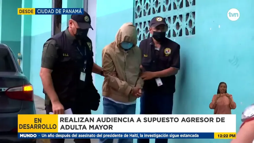 Supuesto agresor de adulta mayor enfrenta audiencia