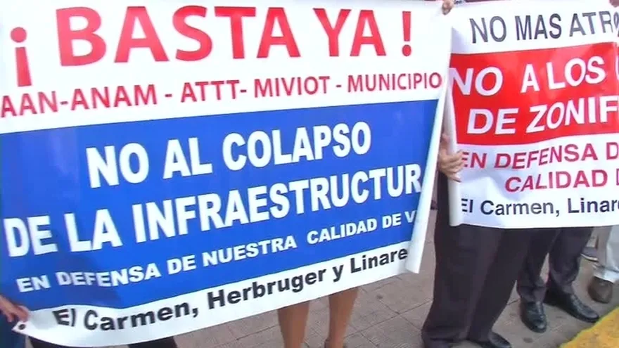Red Ciudadana Urbana realizó una protesta