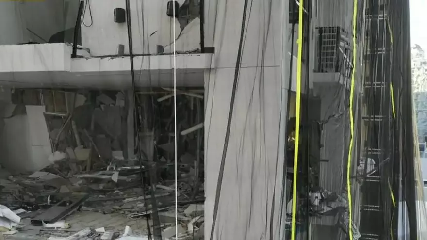 Imágenes de la explosión del PH Urbana en Obarrio.