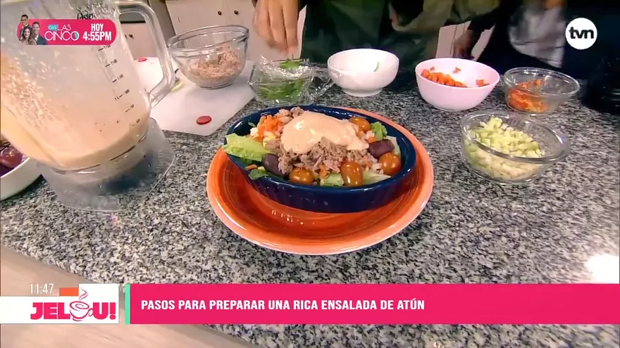 Receta: Ensalada de tuna