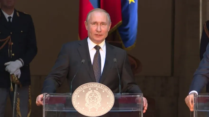 Putin aboga por las relaciones Rusia-UE durante su visita a Italia