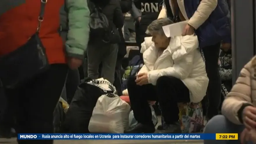 Millón de refugiados salen de Ucrania