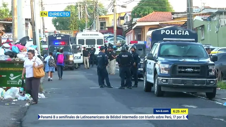 Operativo antipandillas en San Pedro No. 1