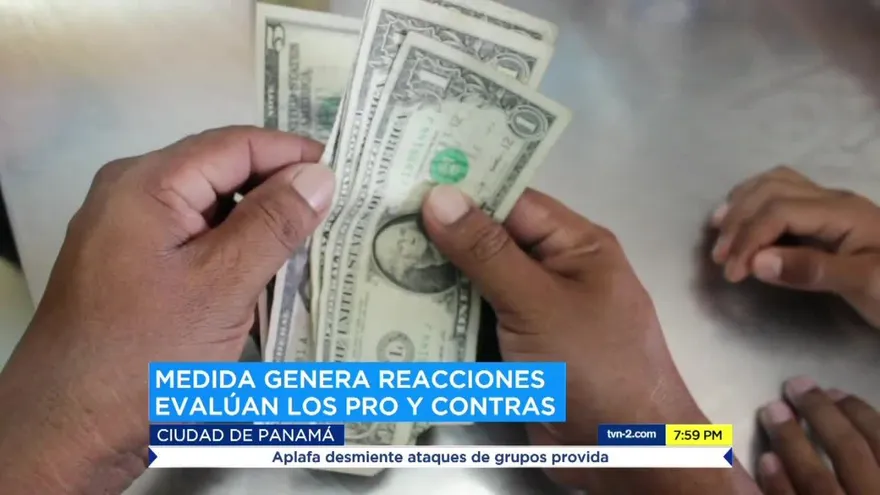 Banco Nacional de Panamá no dará billetes de un dólar