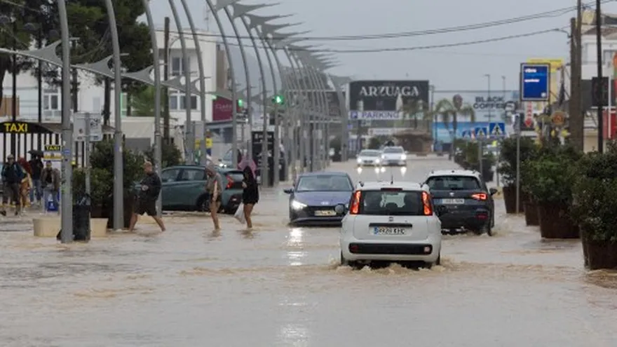 Inudnaciones en Ibiza