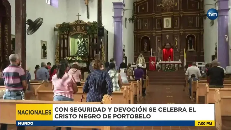 Preparación para la celebración del Cristo Negro de Portobelo