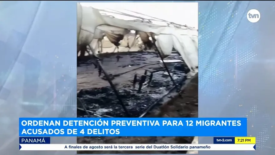 Ordenan detención provisional contra 12 migrantes en Darién