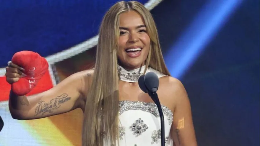 Karol G, cantante colombiana.