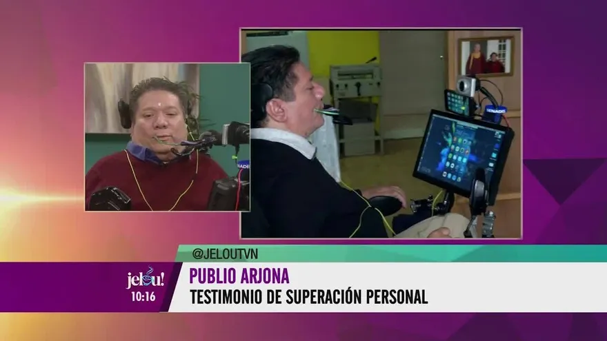 Publio Arjona, el testimonio del mejor diseñador gráfico de Panamá quien diseña usando la boca.