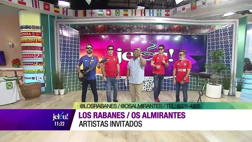 Los Rabanes y Os Almirantes, tema "Coge tu mundial"