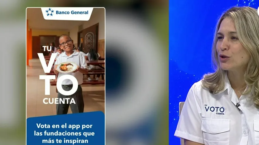 Jackie Souter del Banco General.