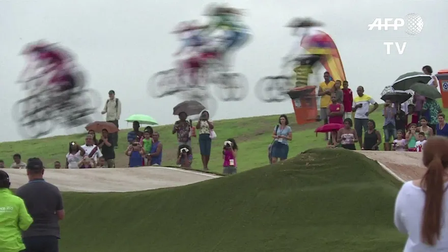Rio 2016 Peligrosas pistas de ciclismo BMX