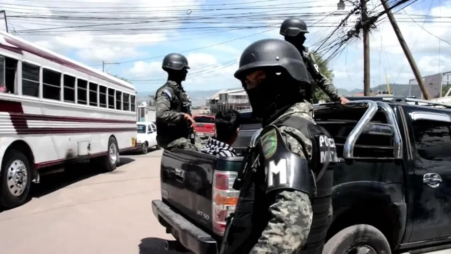 Policías atrapan cabecillas de pandillas en Honduras