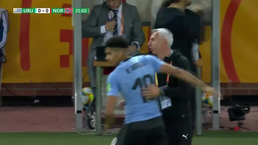 Gol de Darwin Nuñez  | Uruguay 1-0 Noruega
