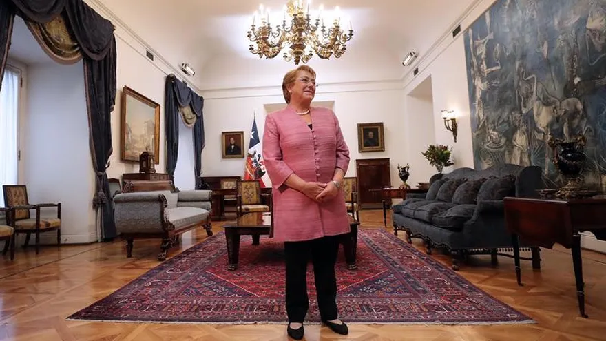 La presidenta de Chile, Michelle Bachelet.