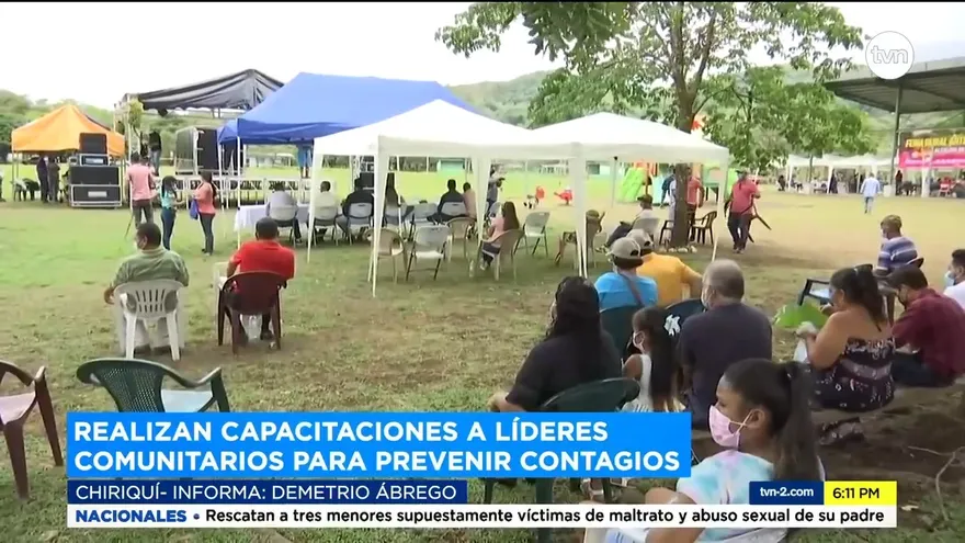Minsa brinda capacitaciones a líderes comunitarios en Chiriquí