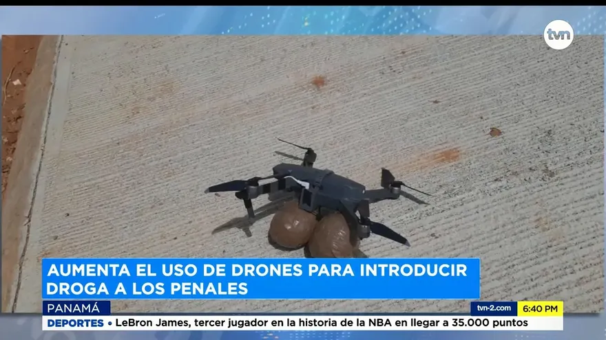 Narco drones en las cárceles
