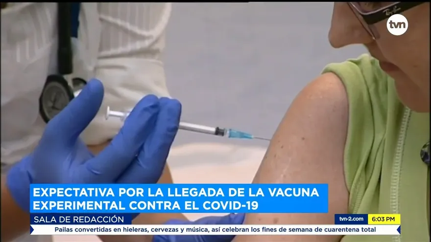 Vacunas llegarán a Panamá en los próximos días
