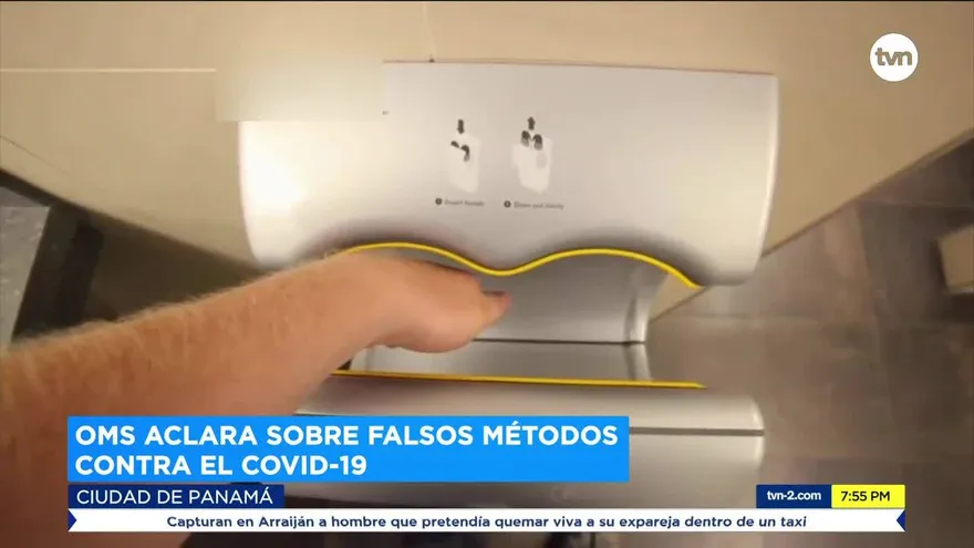 OMS aclara sobre falsos métodos contra el COVID-19