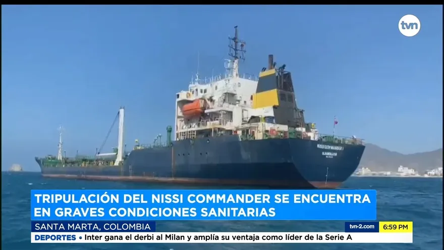 Tripulación de Nissi Commander se encuentra en graves condiciones